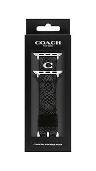 Amazon.com: Coach Apple Watch Strap, Compatible with 38mm